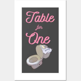 Table For One Posters and Art